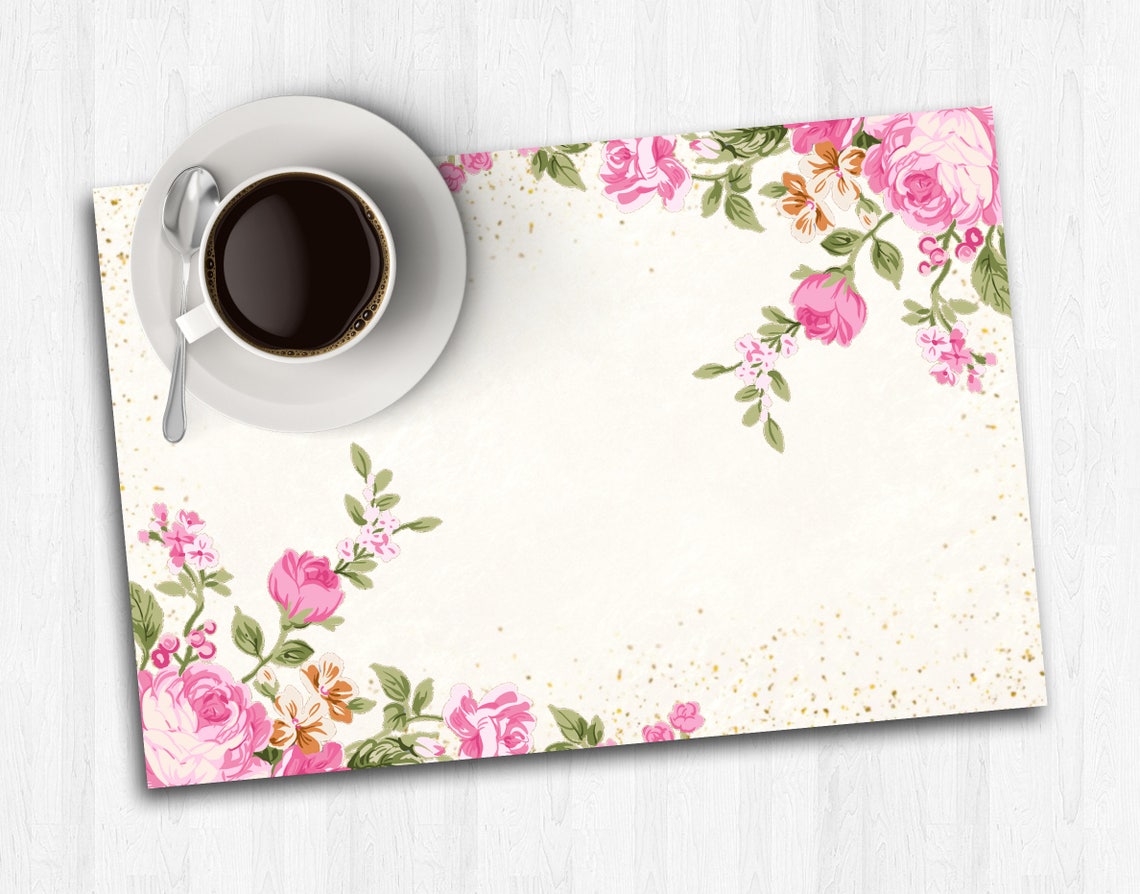 Wedding Placemats Paper Placemats Disposable Placemats Etsy