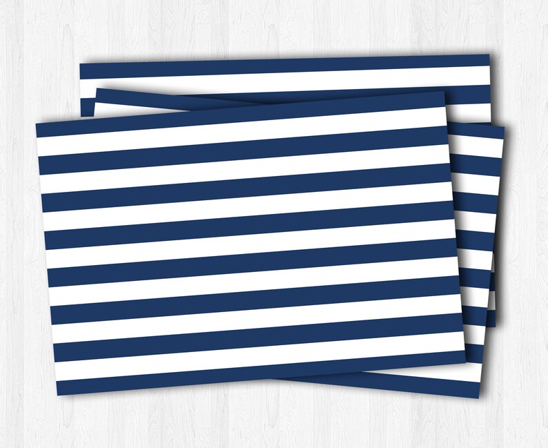 Navy Blue Placemats Printable Placemats Nautical Baby Etsy