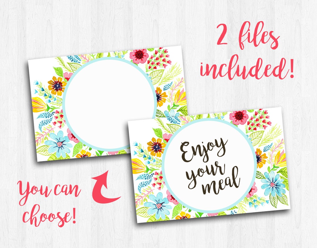 Printable Paper Placemats Placemat Art Birthday Placemat - Etsy