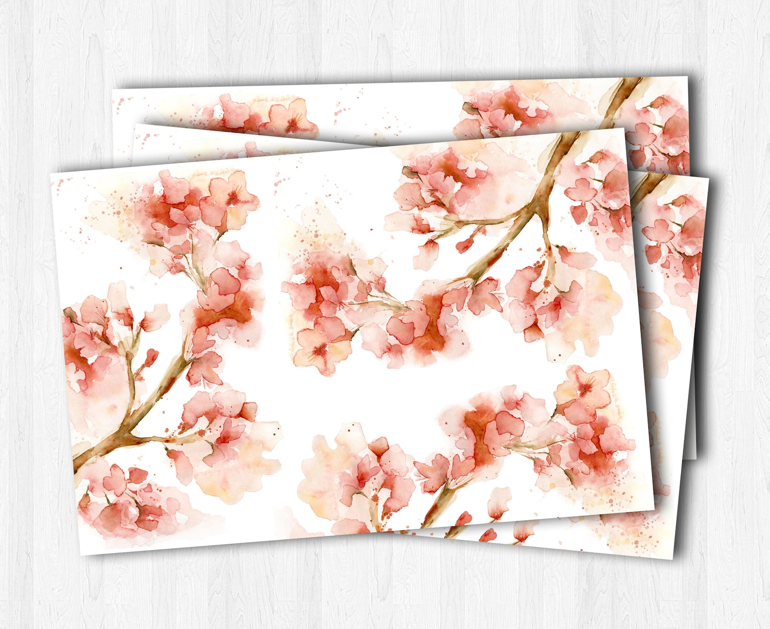 Flower Paper Placemats Downloadable Prints Top Selling Etsy
