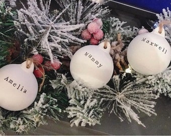Personalised Bauble