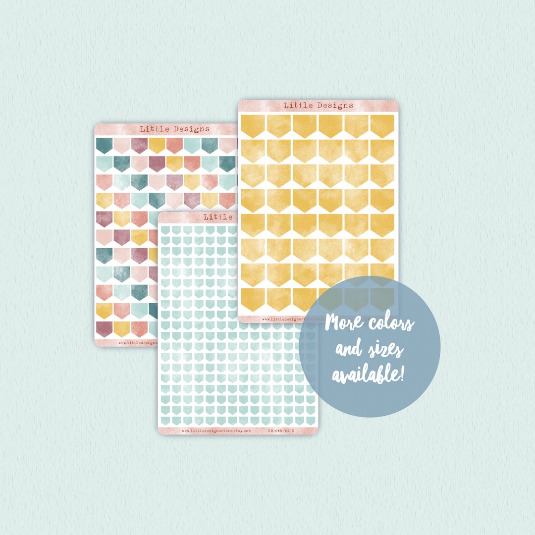 Watercolor Arrow Stickers Planner Stickers - Etsy