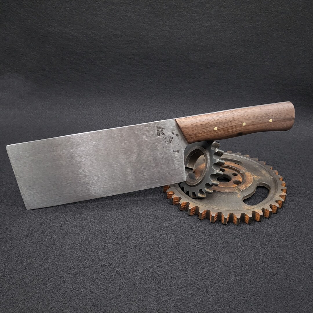 Kitchen Cleaver Gift for Chef Meat Processing Butcher Knife Etsy