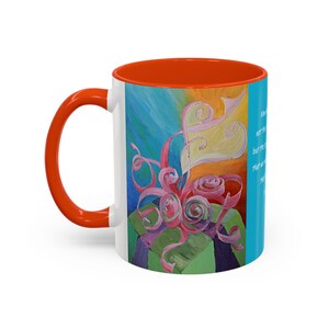 Mug colombe du Saint-Esprit, cadeau d'amour, oeuvre d'art originale