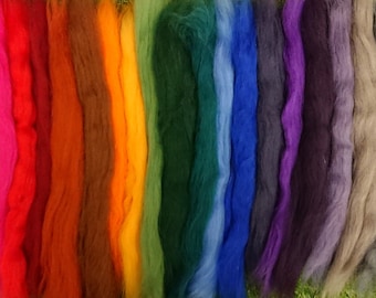 Natural Ethical Dyed Wool Roving for Wet Felting Dreads/Dreadlocks 20-1kg