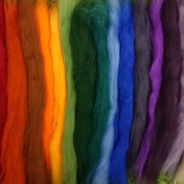 Natural Ethical Dyed Wool Roving for Wet Felting Dreads/Dreadlocks 20-1kg