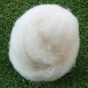 Needle Felting Natural Core Wool Wrapping Sliver 3D Projects 25 g-1 kg image 2