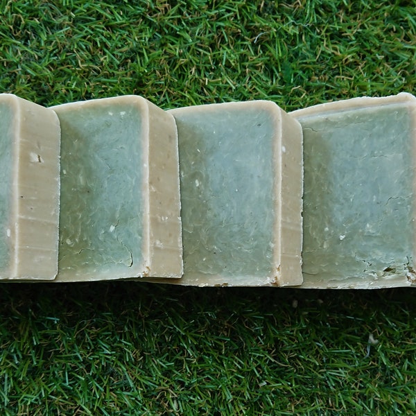 Pure Natural Olive Oil Soap for Wet Felting, Nuno. Hand Cut Block 75g