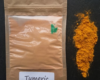 CraftyJam Turmeric Natural Dye Fabrics Deep Yellow-Green 100% Biodegradable