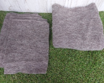 Natural Grey British Breed Prefelt, Needle/Wet Felting Sculpture,3D Craft Etc.