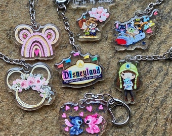 Magical Mouse Acrylic Keychains-small