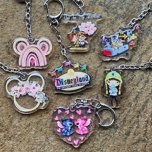 Magical Mouse Acrylic Keychains-small