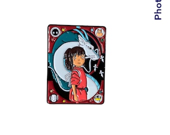 Pin de esmalte de anime japonês