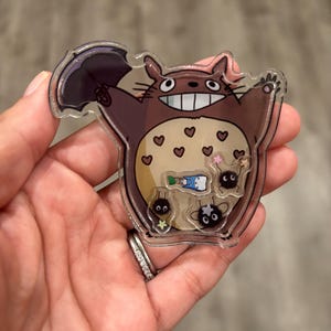 Japan Anime Shaker Badge Reel | ID Holder | Keychain