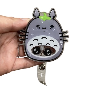 Japan Anime Shaker Badge Reel | ID Holder | Keychain