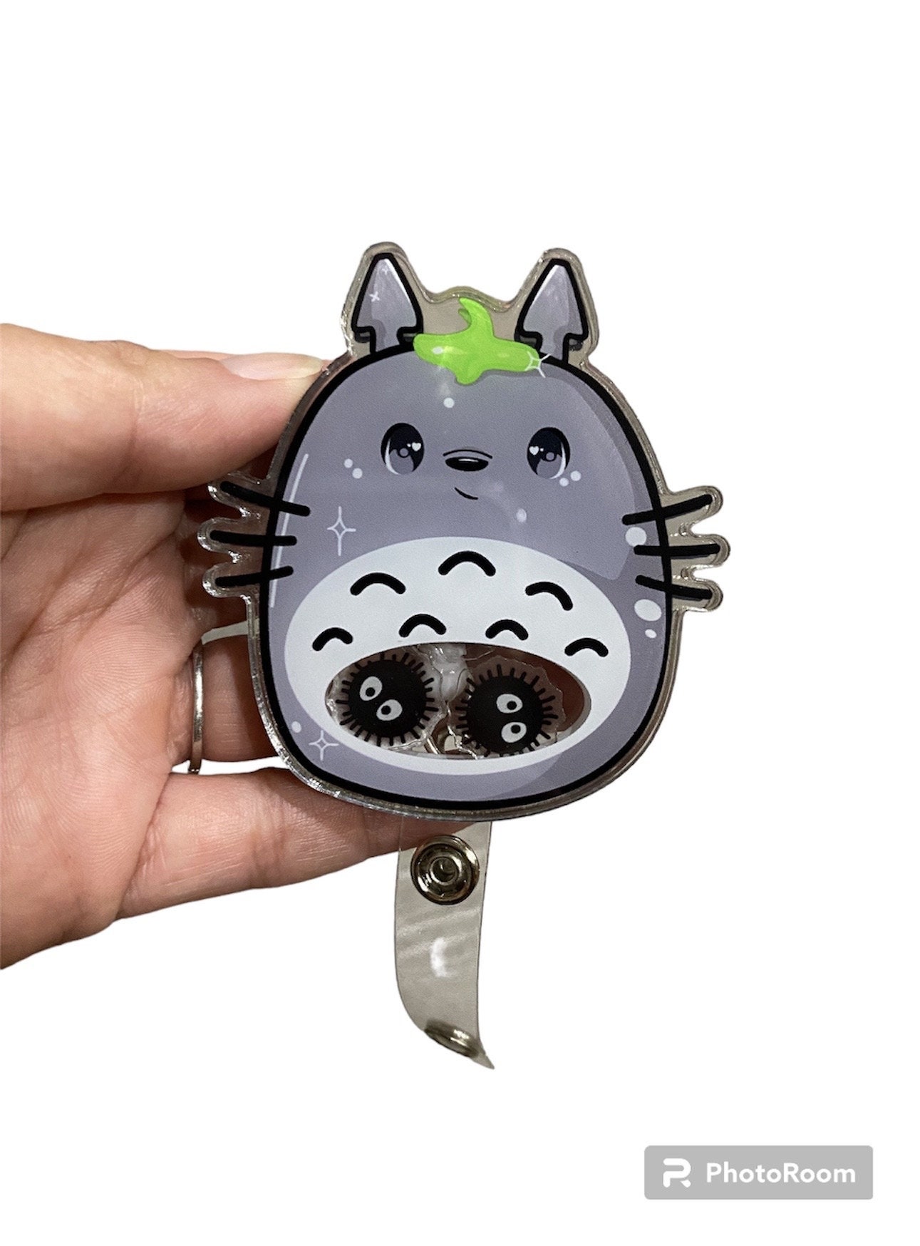 Japan Anime Shaker Badge Reel | ID Holder | Keychain