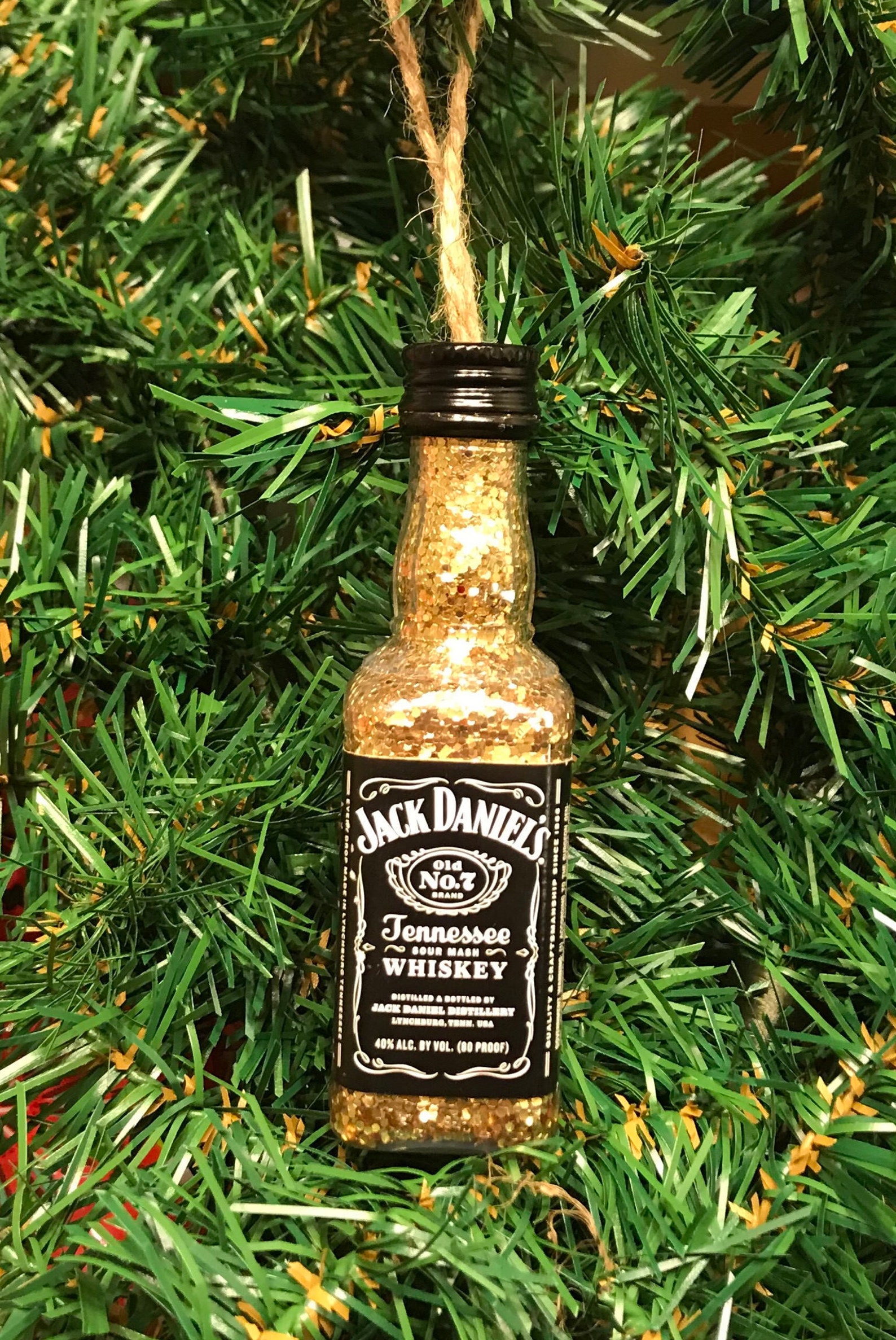 Whiskey Christmas Ornaments 