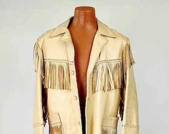 Custom 1950s / 60s Deerskin Jacket Tassle - Etsy
