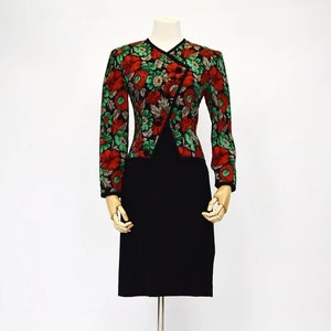 1980s Suit Dress by Adele Simpson Bust 36" Waist 30"