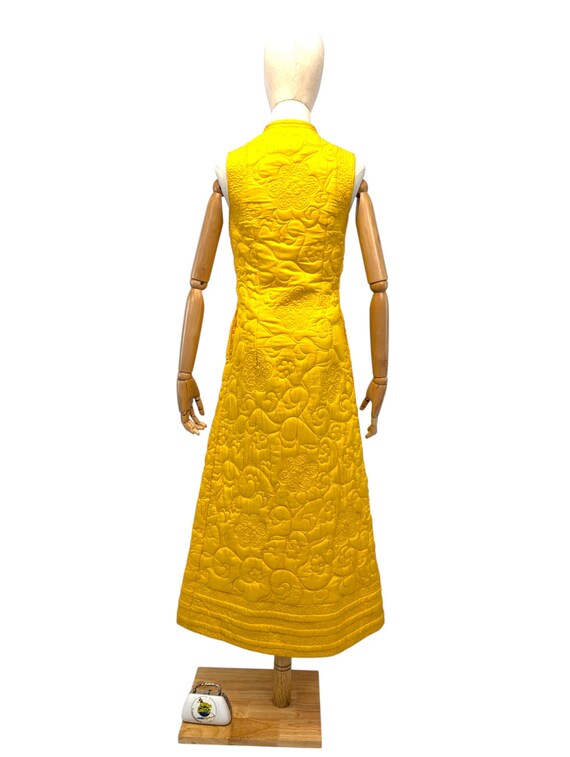 1960s Quilted Housedress By Charles & Co. - image 6