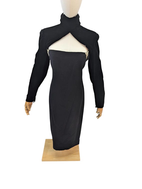 1980s Carolyne Roehm Cocktail Dress