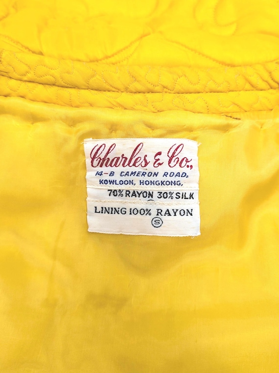 1960s Quilted Housedress By Charles & Co. - image 9