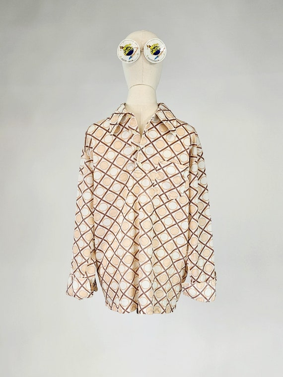 1970s Jantzen 100 Polyester Shirt