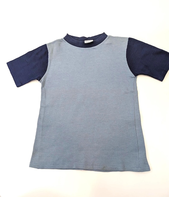 KIDS: 1970s Sears Perma-Prest Ringer Tee