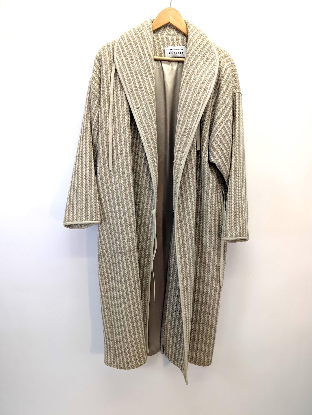 1980s Anne Marie Beretta Wool Coat - Etsy