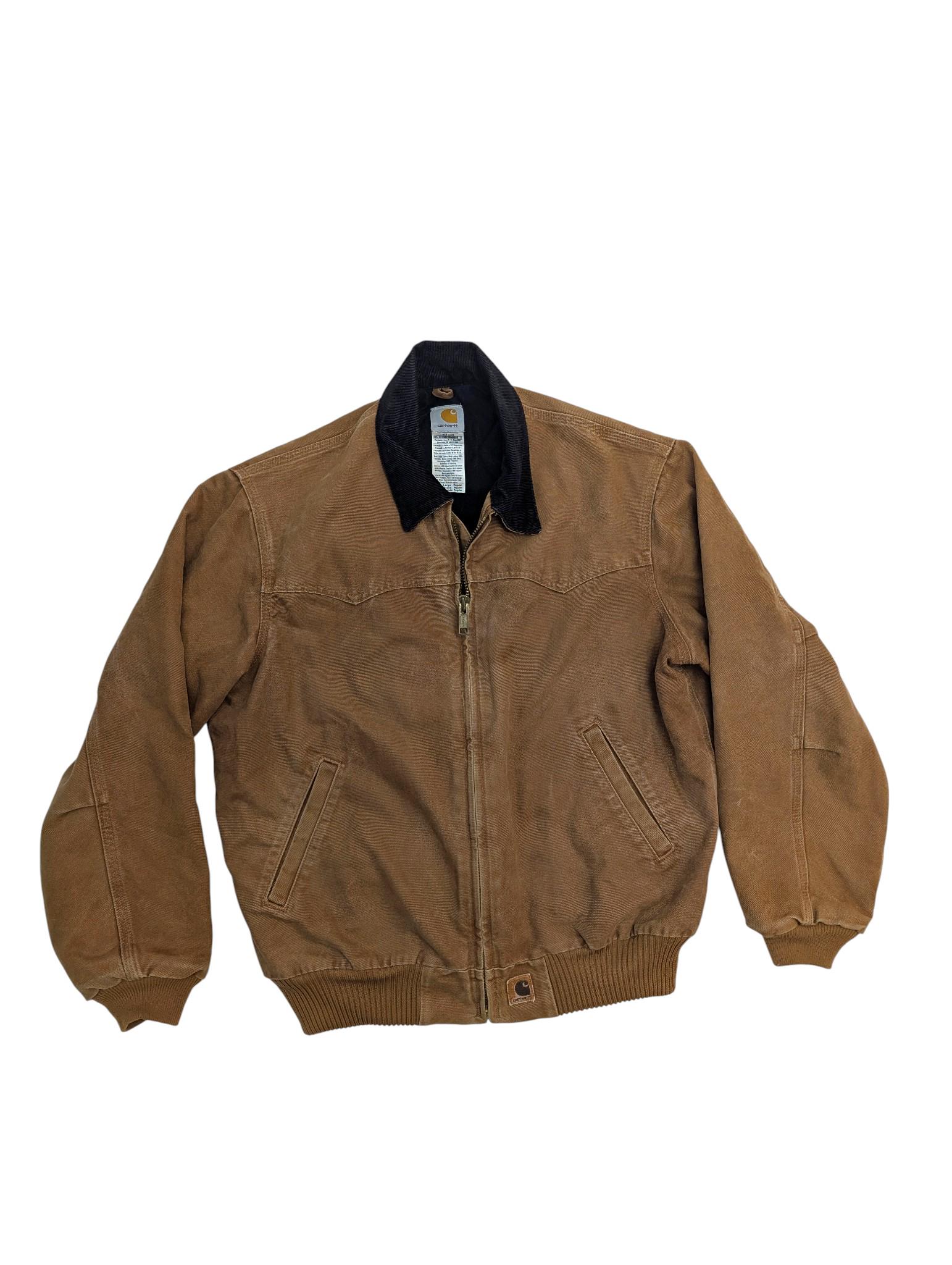 ダ*ィ様 Carhartt サンタフェジャケット J14 DKB Vintage Carhartt Brown Santa Fe Embroidered Jacket J14 DKB