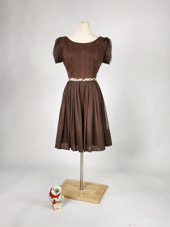 1960s Day Dress by A Leslie Fay Original - image 1