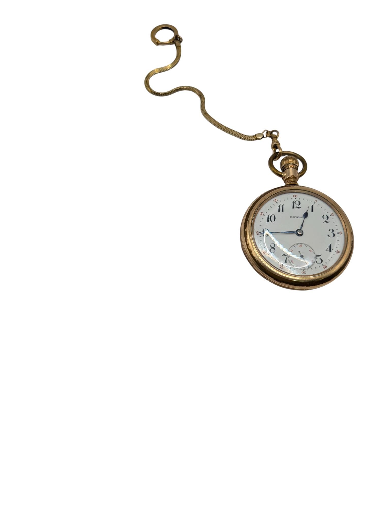 1908 E. Howard Watch Company Series 9 Open Face Pocket Watch With