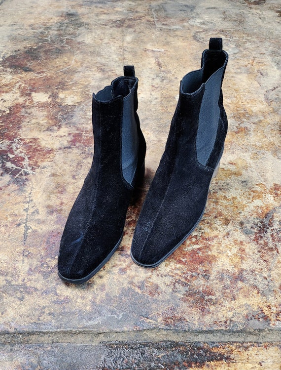 1990s Salvatore Ferragamo Ankle Boots