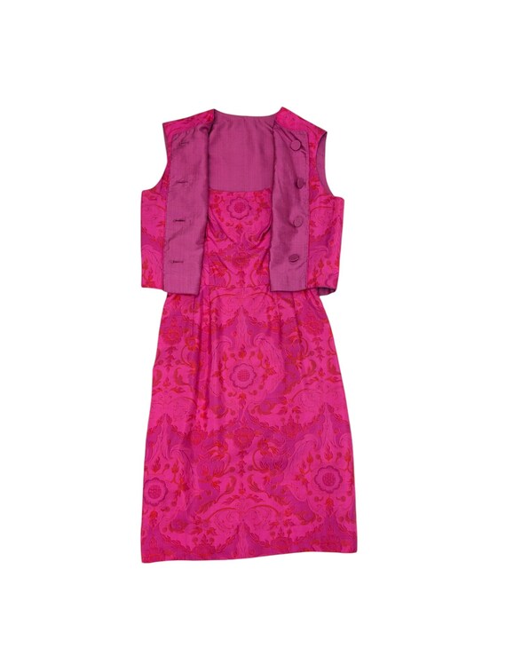 1940s Claudia Young Silk Wiggle Dress main image 1