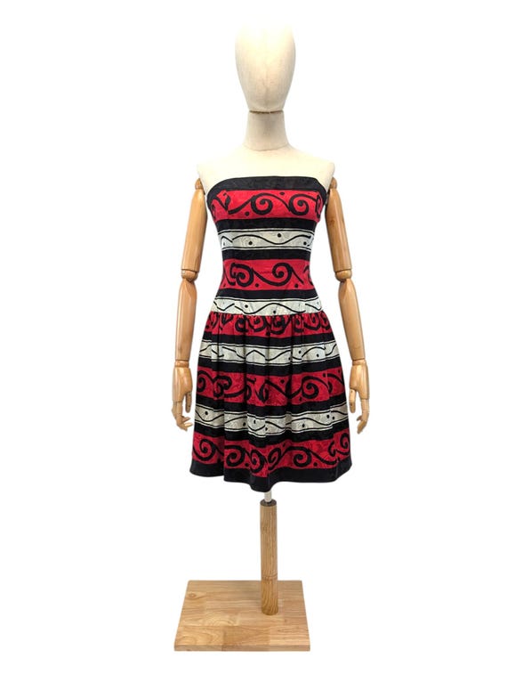 1980s Cocktail Dress by A.J. Bari