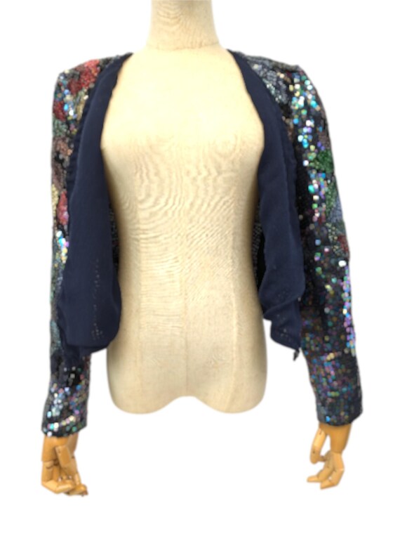 1980s/1990s Beaded Evening Jacket by Jack Bryan View 6