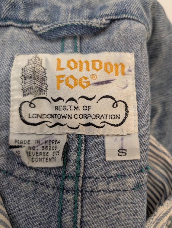 KIDS: 1990s London Fog Youth Denim Jacket - image 7
