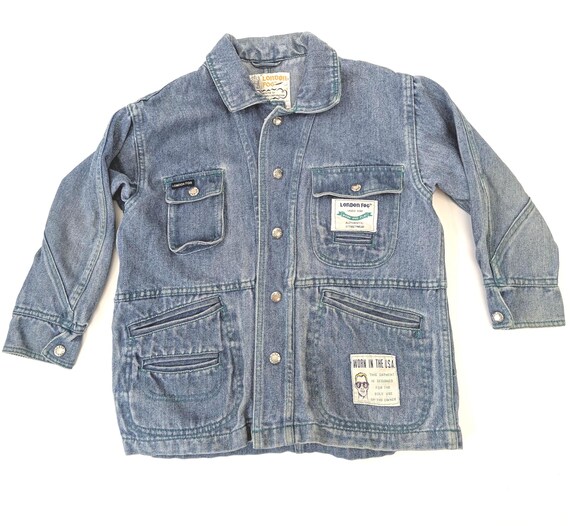 KIDS: 1990s London Fog Youth Denim Jacket - image 2