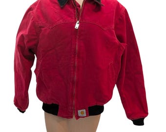 Carhartt Detroit WJ097 VRS Vintage Workwear Jacket Pink Women's