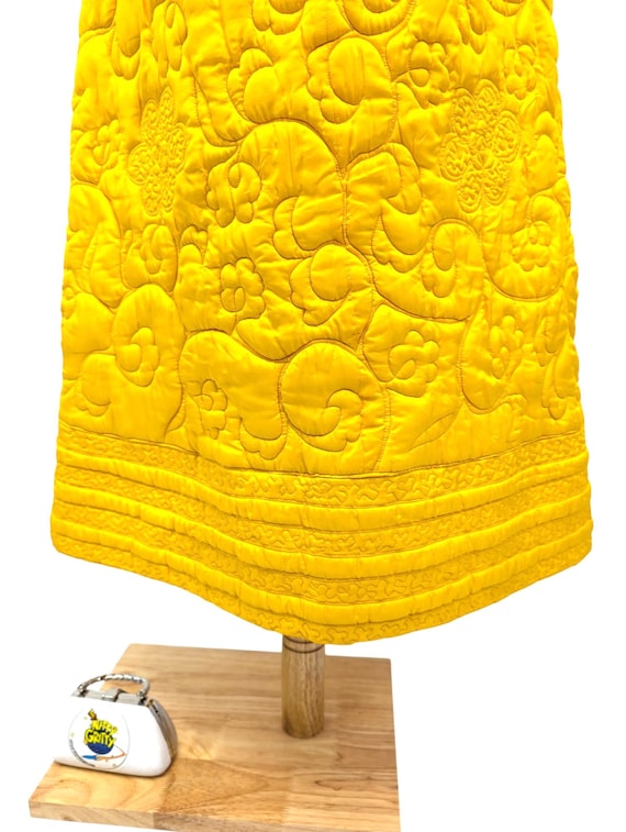 1960s Quilted Housedress By Charles & Co. - image 4