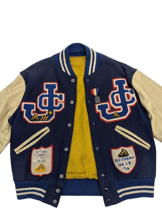 1974-75 Varsity Letterman Jacket (jennings County, IN) 46