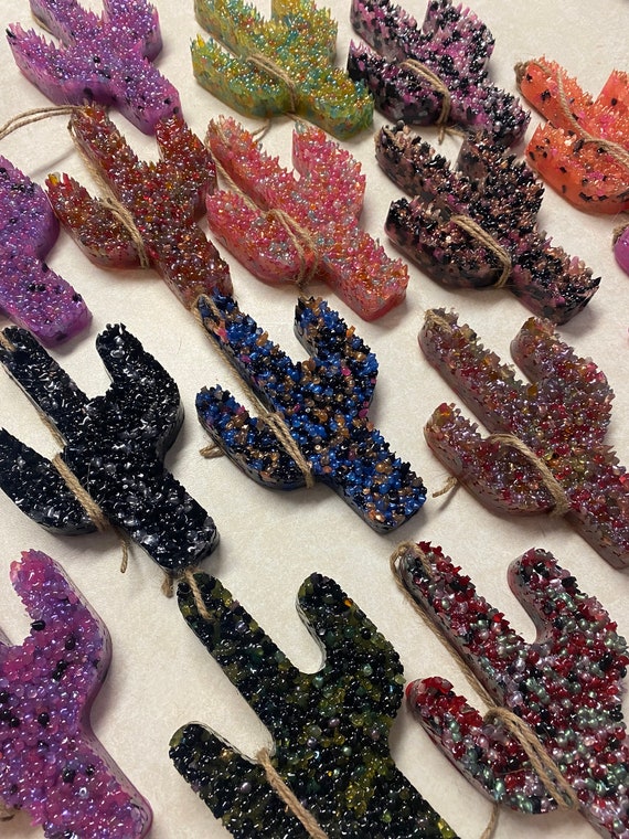 Cactus Freshie, Cactus Car scent, Car Air Freshener, Car Freshies, Car Scents, Car Charms, Car Accessories, Krazy Kactus Designs