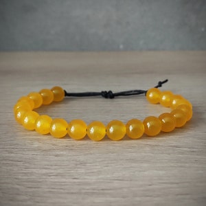 Yellow Jade Bracelet,Yellow Jade 8mm Beads,Jade Shamballa Bracelet,Mala Bracelet,Yoga Bracelet,Unisex,Spiritual,Gift,Man,Woman,Good Luck