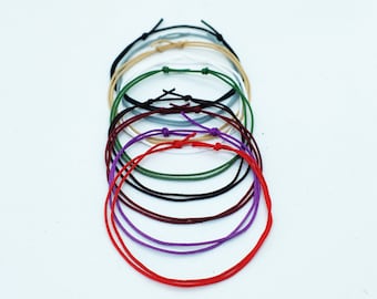 Waterdichte koordarmband Zwarte nylon koordarmband Surferarmband kerstcadeau Zwart koord herenarmband Sieradenarmband voor heren