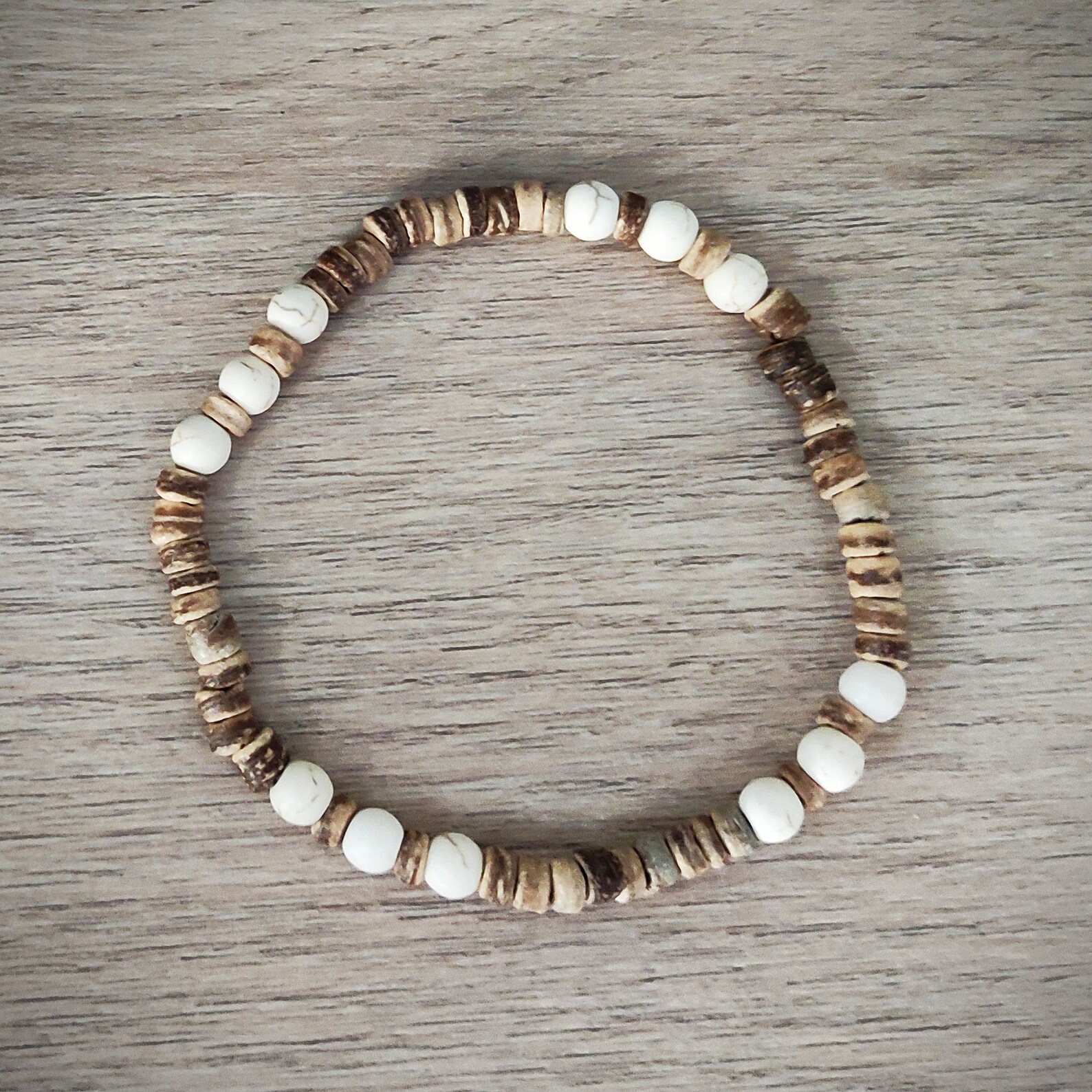 Mens Bracelet. Mens Surfer Bracelet.turquoise Beaded Bracelet. Etsy