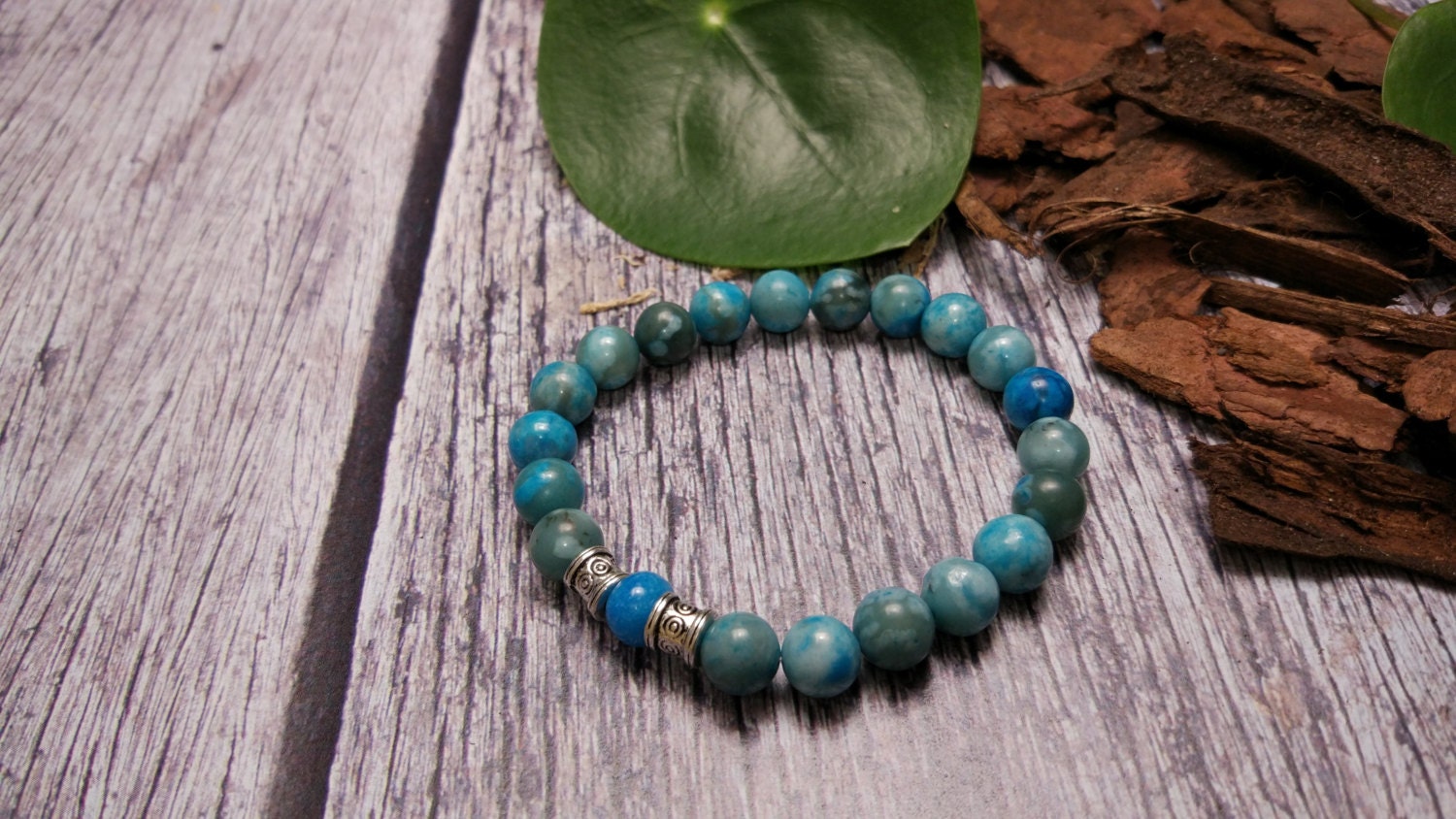 agathe création BE122200 Bracciale tibetano portafortuna in legno di ebano e argento 925 millesimi. Chiusura regolabile con fiocco scorrevole, fatto a