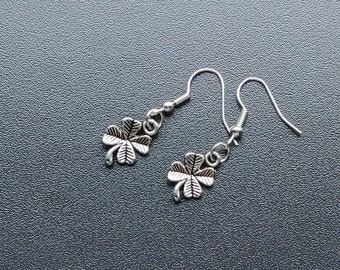 A Pair of Cute Tibetan Silver Elephant Themed Clip on Dangly - Etsy