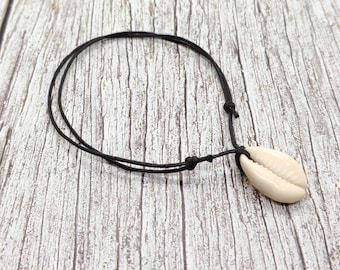 Cowrie Shell Bracelet, Seashell Anklet, Hippie Anklet, Mermaid Bracelet, Beach Anklet, Beach Jewelry, Boho Bracelet, Indie, Grunge, Hipster