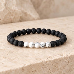 Essential Oils Bracelet, Oil Diffuser, Mens Diffuse Bracelet Mens Lava beads bracelet Mens bracelet Beaded Gemstones Bracelets Men Bracelet