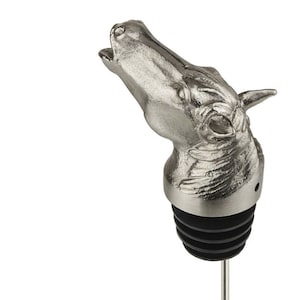 Stainless Steel HORSE Wine Pourer Aerator Wine Gift Horse Lover Equine Trail Ride